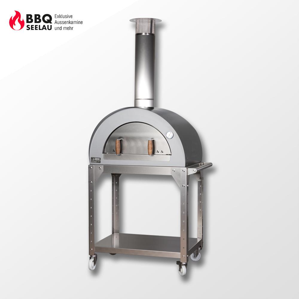 Wood-burning oven pizza oven Gambero small table