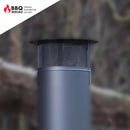 Funkenflughutze - Typ 1 (Kamin mit 60 cm Durchmesser) - Braun - Selwie Shop