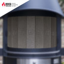 Scamol Rückenstein - Typ 1 (Kamin mit 60 cm Haubendurchmesser) - Selwie Shop