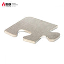 Edelstahl Untersetzer Puzzle Teil Ecke - Selwie Shop