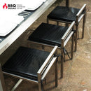 Edelstahl Stuhl - ohne Sitzauflage - Selwie Shop