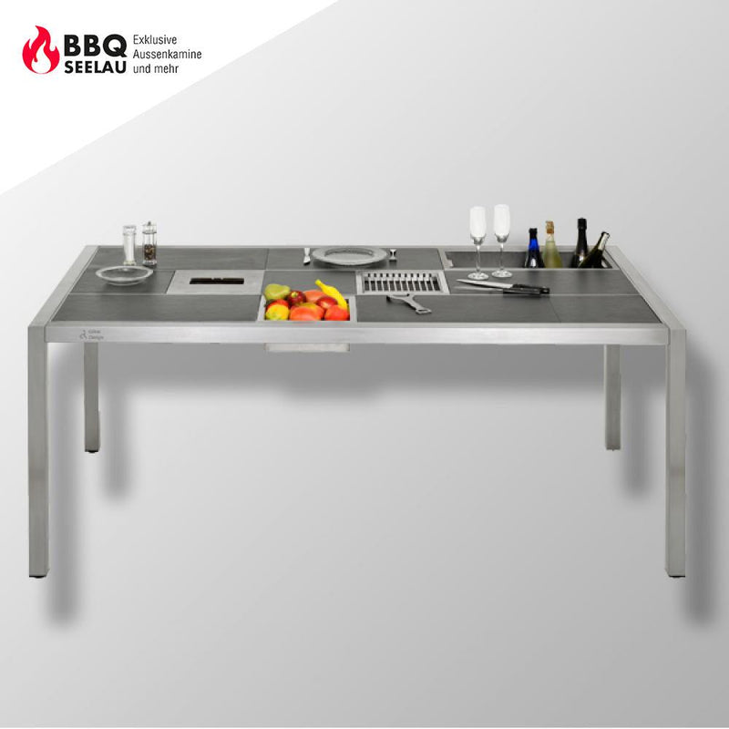 Magic Table Granit poliert - klein: (1290x1002x770 mm) - Selwie Shop