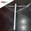 GrillTisch Schirmhalter mit Lochfliese - Teak-Holzoptik - Selwie Shop