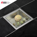 GrillTisch Edelstahl Dekoschale mit Glasdeckel - Selwie Shop