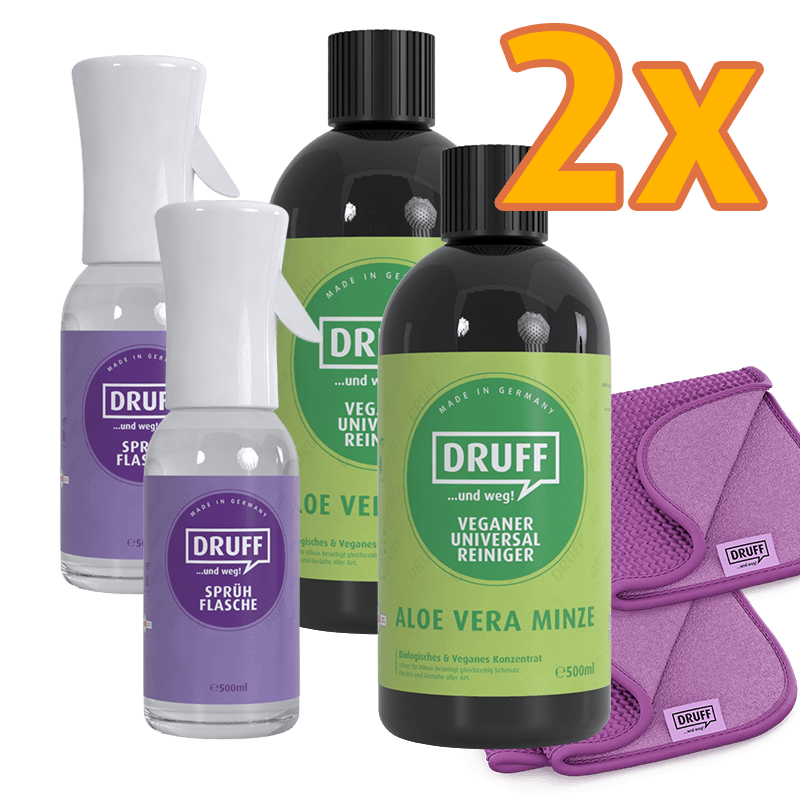 Veganer Universalreiniger DRUFF Set gross - Selwie Shop