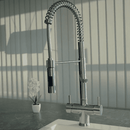 Designer Spiralfeder-5-Wege-Wasserhahn mit Brause LUXURY - Selwie Shop