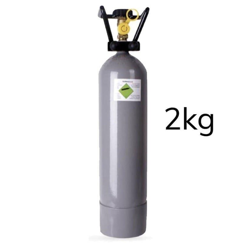 Eigentums CO2 Zylinder / Flaschen befüllt 2 kg - Selwie Shop