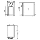 Auftisch-Trinkwassersystem SPRUDELUX® BLUE DIAMOND 1.0 - Selwie Shop