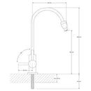 1-Weg-Wasserhahn Edelstahl Wassermicheltornado - Selwie Shop