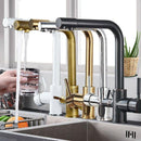 Untertisch-Wassersprudler SODALINO + Designer Drei-Wege-Wasserhahn Michel - Selwie Shop