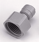 Steckverbinder mit BSP(P)-Innengewinde mit Ansatz 1/4tube x 3/8 BSP(P) conic inside - Selwie Shop